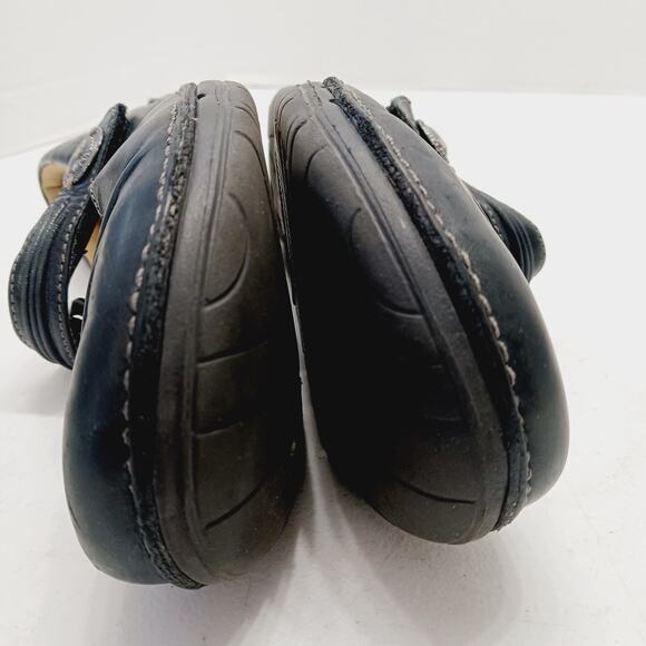 Shoes Mary Jane Women Black Leather Comfort Minimalist Office Classic Size 7.5 - Picture 6 of 11